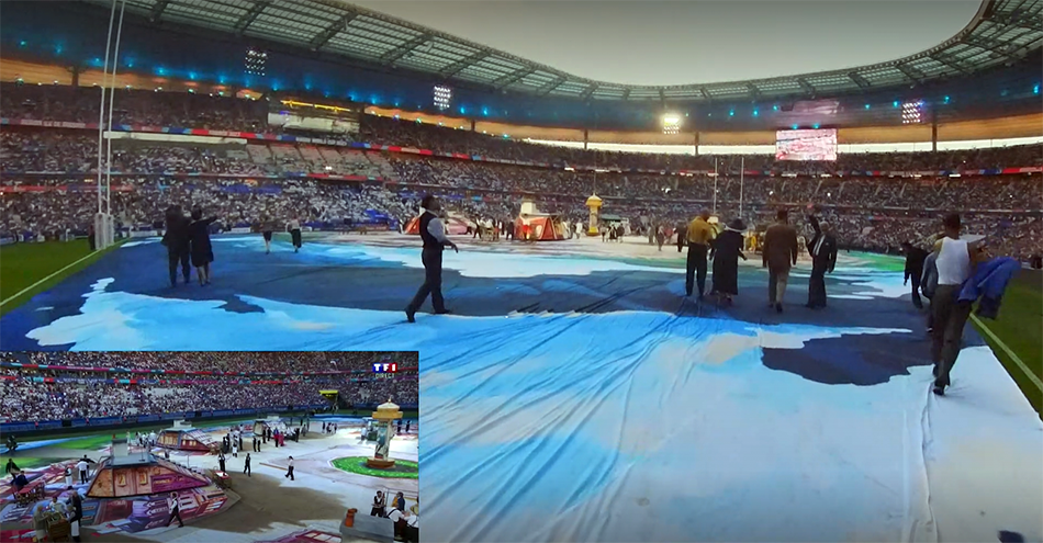 Ceremonie d'ouverture de la Coupe Du Monde de Rugby 2023